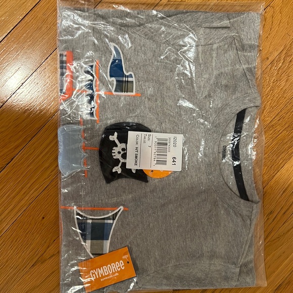 NWT Boys Pirate Short Sleeve T-Shirt Peek-A-Boo Size 8 - Picture 7 of 8